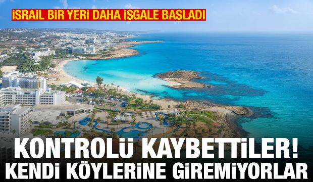 Güney Kıbrıs'ta İsrail işgali büyüyor: Rumlar köylerine giremiyor