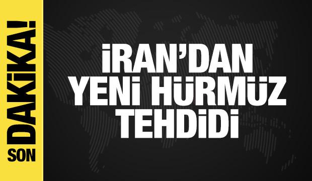 İran ordusundan Hürmüz tehdidi