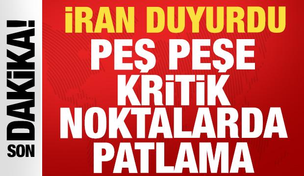 İran son dakika duyurdu: Deniz Kuvvetleri'nin ana üssü olan şehirde patlama