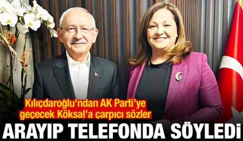 Arayıp söyledi! Kılıçdaroğlu'ndan AK Parti'ye geçecek Burcu Köksal'a çarpıcı sözler