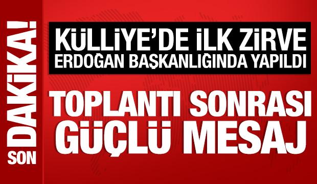 Külliye'de ilk siber zirve: Toplantı sonrası açıklama yapıldı