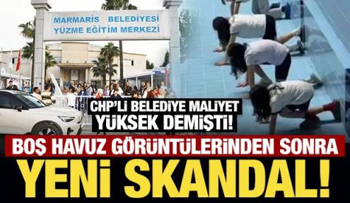 Marmaris'te boş havuz görüntülerinden sonra yeni skandal! Milli gurur bagajda