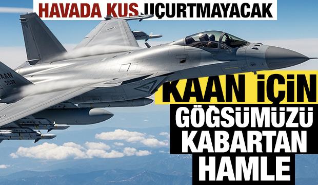 Milli Muharip U&ccedil;ak KAAN'a "yerli pen&ccedil;e": Dakikada 4 bin atım yapacak sistem yolda!