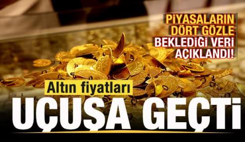 Piyasaların dört gözle beklediği veri açıklandı! Altın fiyatları uçuşa geçti
