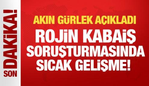 Son Dakika... Akın Gürlek açıkladı: Rojin Kabaiş'in telefonu Çin'e gönderilecek