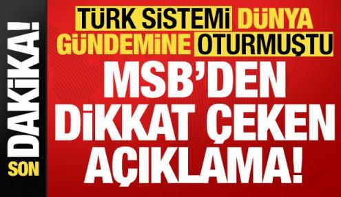 Son dakika: YILDIRIMHAN dünya gündemine oturmuştu! MSB'den dikkat çeken açıklama geldi...