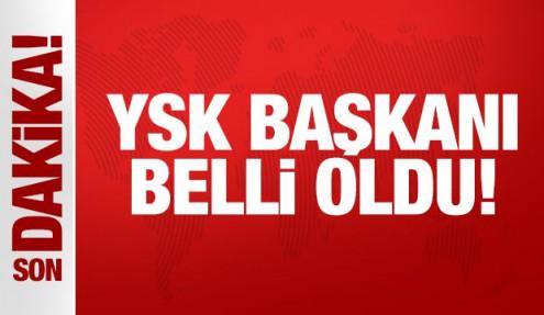 Son Dakika: YSK Başkanlığı'na Serdar Mutta seçildi