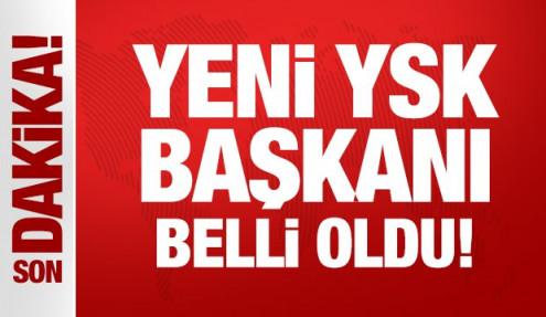 Son Dakika: YSK Başkanlığı'na Serdar Mutta seçildi
