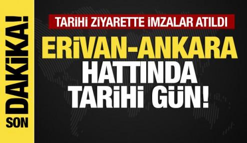 Son dakika...Tarihi ziyarette imzalar atıldı: Ani köprüsü için ortak adım!