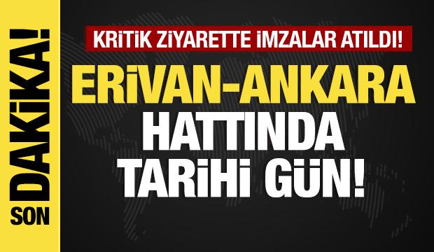 Son dakika...Tarihi ziyarette imzalar atıldı: Ani köprüsü için ortak adım!