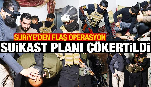 Suriye'de Hizbullah'a operasyon! Suikast planı çökertildi