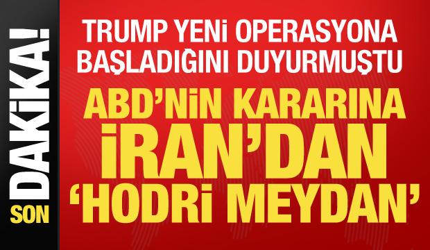 Trump'ın Hürmüz kararının ardından İran'dan son dakika açıklaması
