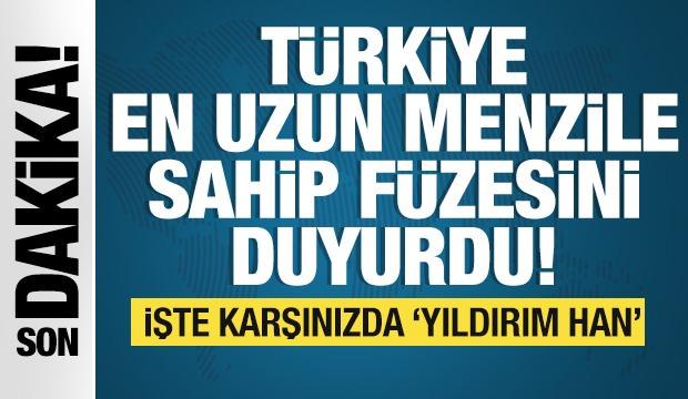 Türkiye'nin kıtalararası ilk füzesi tanıtıldı! İşte ‘Yıldırım Han’ füzesi...