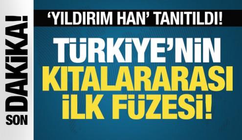 Türkiye'nin kıtalararası ilk füzesi tanıtıldı! İşte ‘Yıldırım Han’ füzesi...