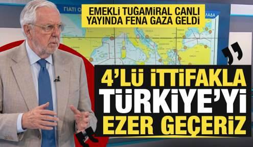 Yunan Emekli Tuğamiral Egolfopoulos: 4'lü ittifakla Türkiye'yi ezer geçeriz