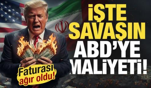 ABD-İran savaştı, faturası ağır oldu! ABD'nin toplam zararı açıklandı...