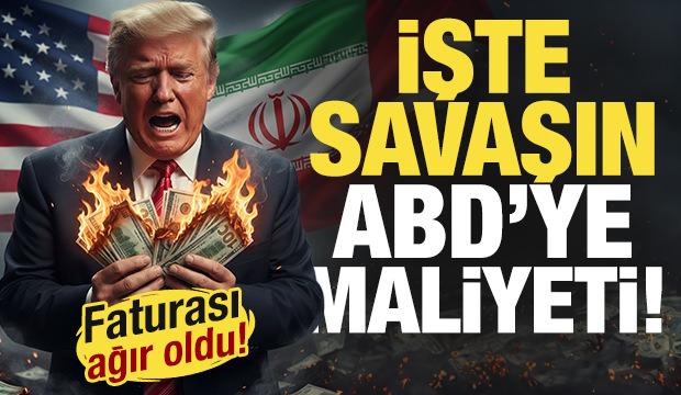 ABD-İran savaştı, faturası ağır oldu! ABD'nin toplam zararı açıklandı...