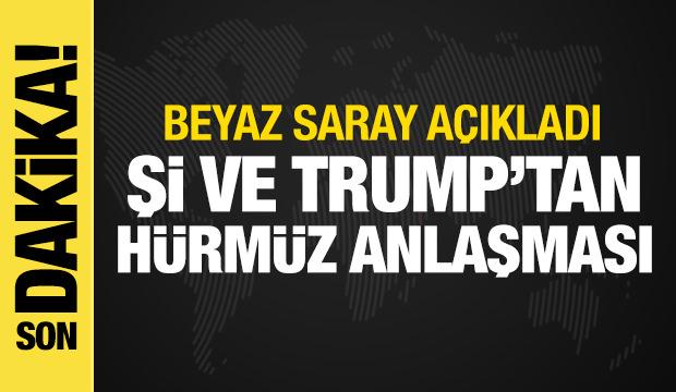 ABD ve Çin liderleri bir araya geldi! Trump ve Şi'den açıklama