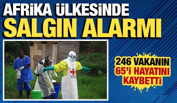 Afrika ülkesinde salgın alarmı: 246 vakanın 65'i hayatını kaybetti