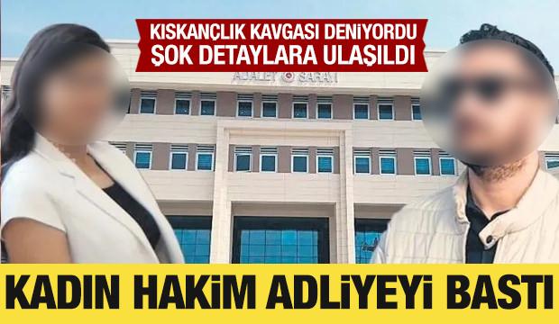 Çanakkale’de açığa alınan kadın hakim adliyeyi bastı