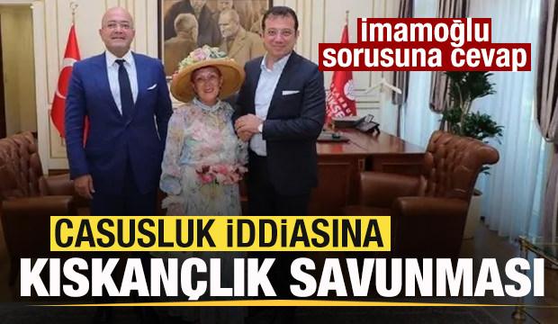 Casusluk iddiasına kıskançlık savunması! Ekrem İmamoğlu sorusuna cevap