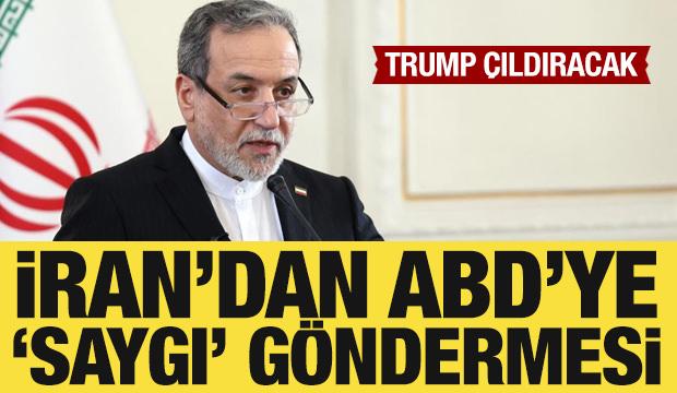 İran'dan ABD'ye 'saygı' göndermesi: Trump çıldıracak!