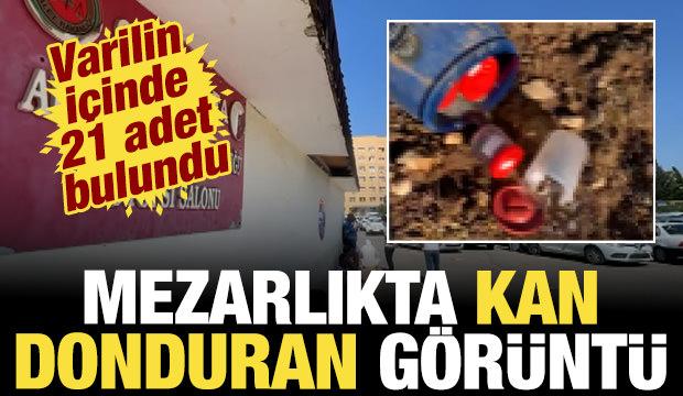 Şanlıurfa'da mezarlıkta kan donduran görüntüler: Varilde 21 insan cenini bulundu