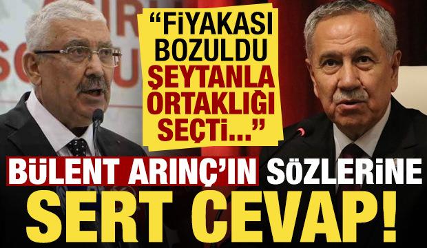 MHP'li Semih Yalçın'dan Bülent Arınç'a sert cevap: Şeytanla ortaklığı seçti...