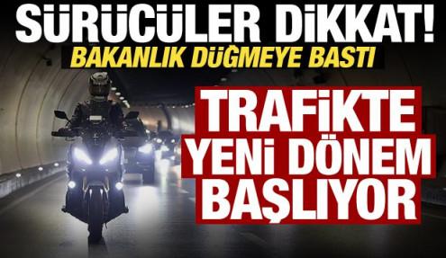 Motosiklet kazalarına karşı bakanlık düğmeye bastı! Eylem planı devrede