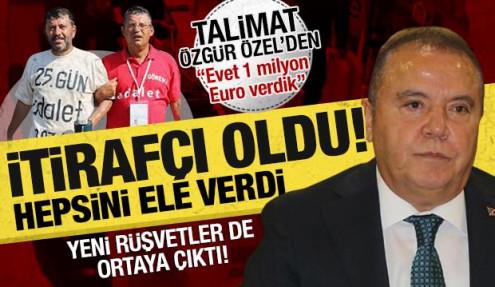 Muhittin Böcek itirafçı oldu: Rüşvet talimatı Özgür Özel'denmiş! Para trafiği büyüyor