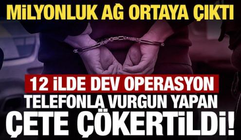 Osmaniye merkezli 12 ilde dolandırıcılık ağına darbe: 20 gözaltı kararı