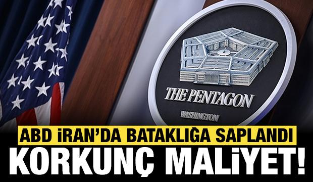 Pentagon İran'daki maliyeti açıkladı: Dudak uçuklatan rakam!
