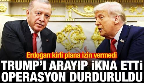 Trump'ı telefonda ikna etti: İran'a Kürt gruplarla müdahaleyi Erdoğan durdurdu