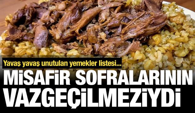 T&uuml;rkiye'de unutulmaya y&uuml;z tutmuş yemekler