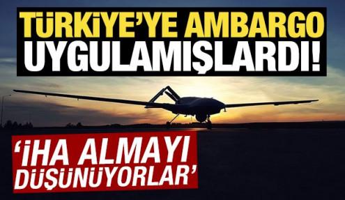 Türkiye'ye ambargo uygulamışlardı! Kanada, Türkiye'den İHA almayı düşünüyor