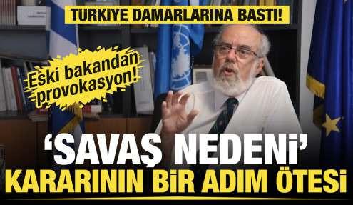 Yunan eski bakan Tsaltas: Türkiye'nin hamlesi 'savaş nedeni' kararının bir adım ötesi