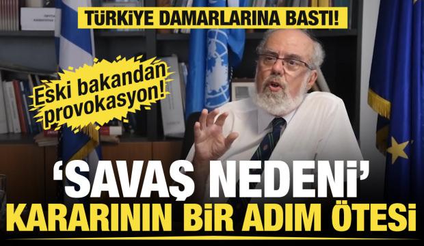 Yunan eski bakan Tsaltas: Türkiye'nin hamlesi 'savaş nedeni' kararının bir adım ötesi