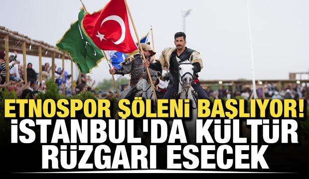 4 g&uuml;n boyunca İstanbul'da k&uuml;lt&uuml;r r&uuml;zgarı esecek! Etnospor Festivali kapılarını a&ccedil;ıyor!