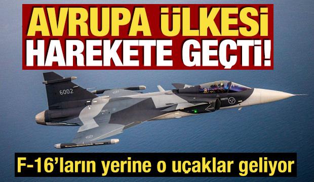 Avrupa ülkesi harekete geçti! F-16'ların yerine o uçaklar geliyor