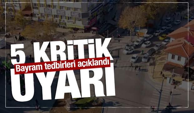Bakan &Ccedil;ift&ccedil;i'den Kurban Bayramı i&ccedil;in 5 kritik uyarı