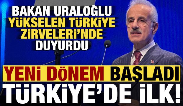 Bakan Uraloğlu, Y&uuml;kselen T&uuml;rkiye Zirveleri'nde duyurdu! T&uuml;rkiye'de ilk, yeni d&ouml;nem başladı