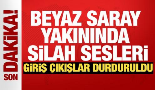 Beyaz Saray yakınında silah sesleri! Giriş çıkışlar durduruldu