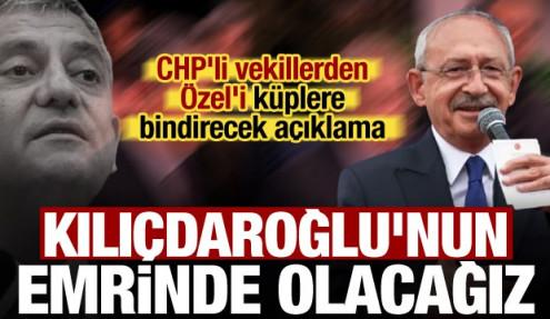 CHP'de yeni dönem! Vekillerden peş peşe açıklama: Kılıçdaroğlu ile yola devam...