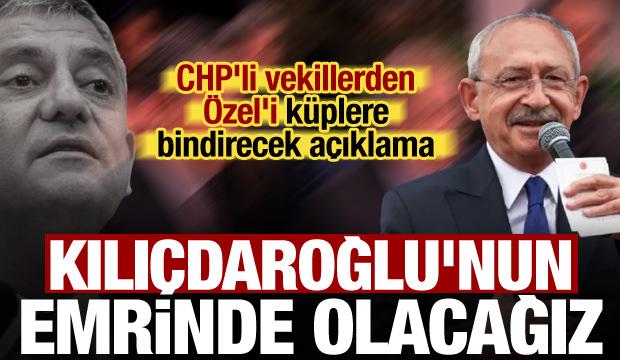 CHP'de yeni dönem! Vekillerden peş peşe açıklama: Kılıçdaroğlu ile yola devam...