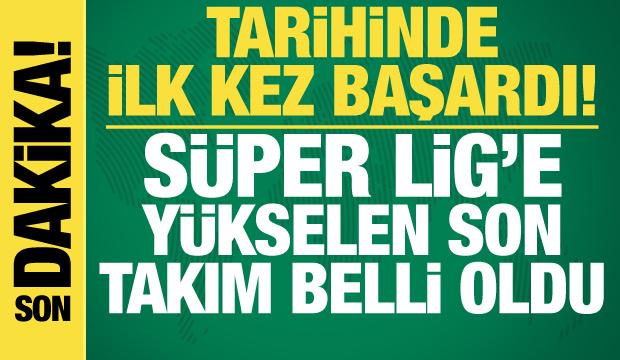 Süper Lig'e yükselen son takım Çorum FK oldu!