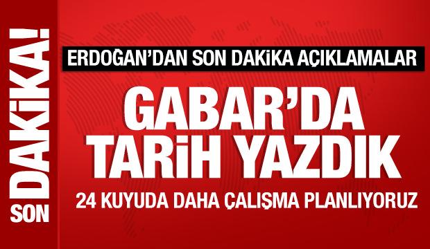 Cumhurbaşkanı Erdoğan'dan son dakika açıklamalar