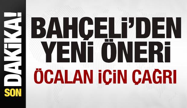 Devlet Bahçeli'den yeni hamle önerisi! Öcalan için çağrı