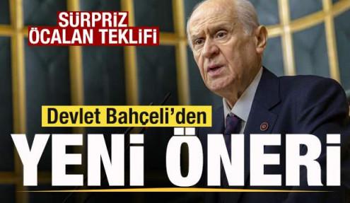 Devlet Bahçeli'den yeni hamle önerisi! Sürpriz Öcalan teklifi