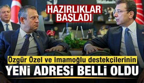 Ekrem İmamoğlu ve Özgür Özel destekçilerinin yeni adresi belli oldu! 