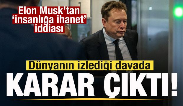 Elon Musk'a büyük şok! Dünyanın izlediği 'İhanet' davasını kaybetti